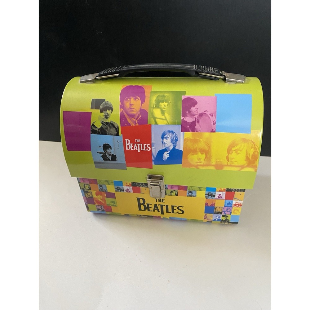 2003 Metal Dome Beatles Lunchbox
